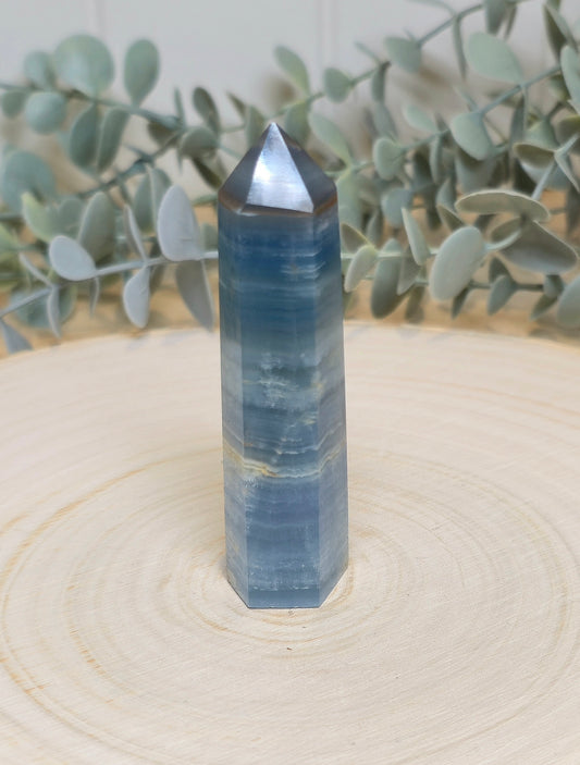 Pointe en Onyx bleu
