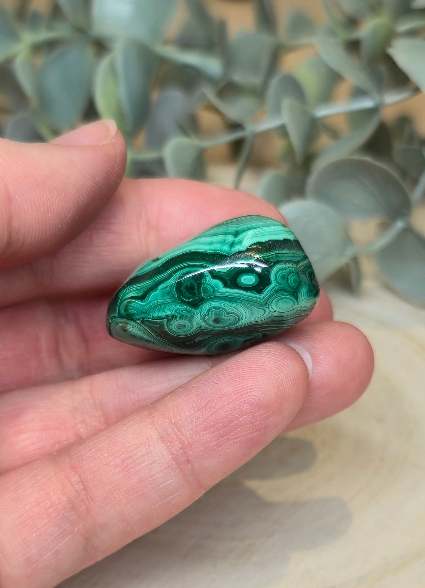 Freeform Malachite