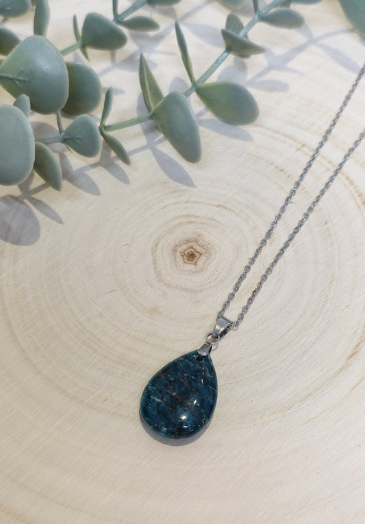 Collier Apatite goutte