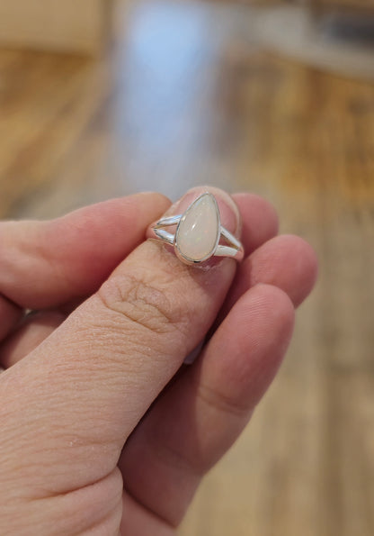 Bague Opale d'Éthiopie