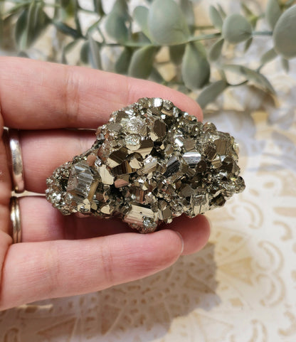 Pyrite brute du Pérou