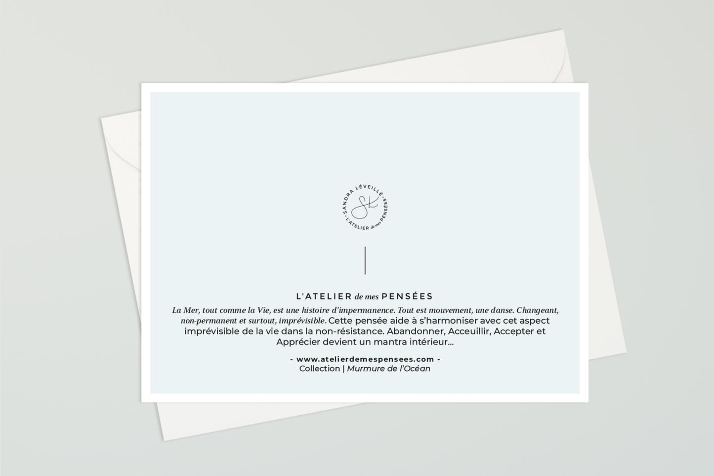 Carte de souhaits - La non-résistance