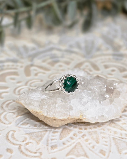 Bague Malachite