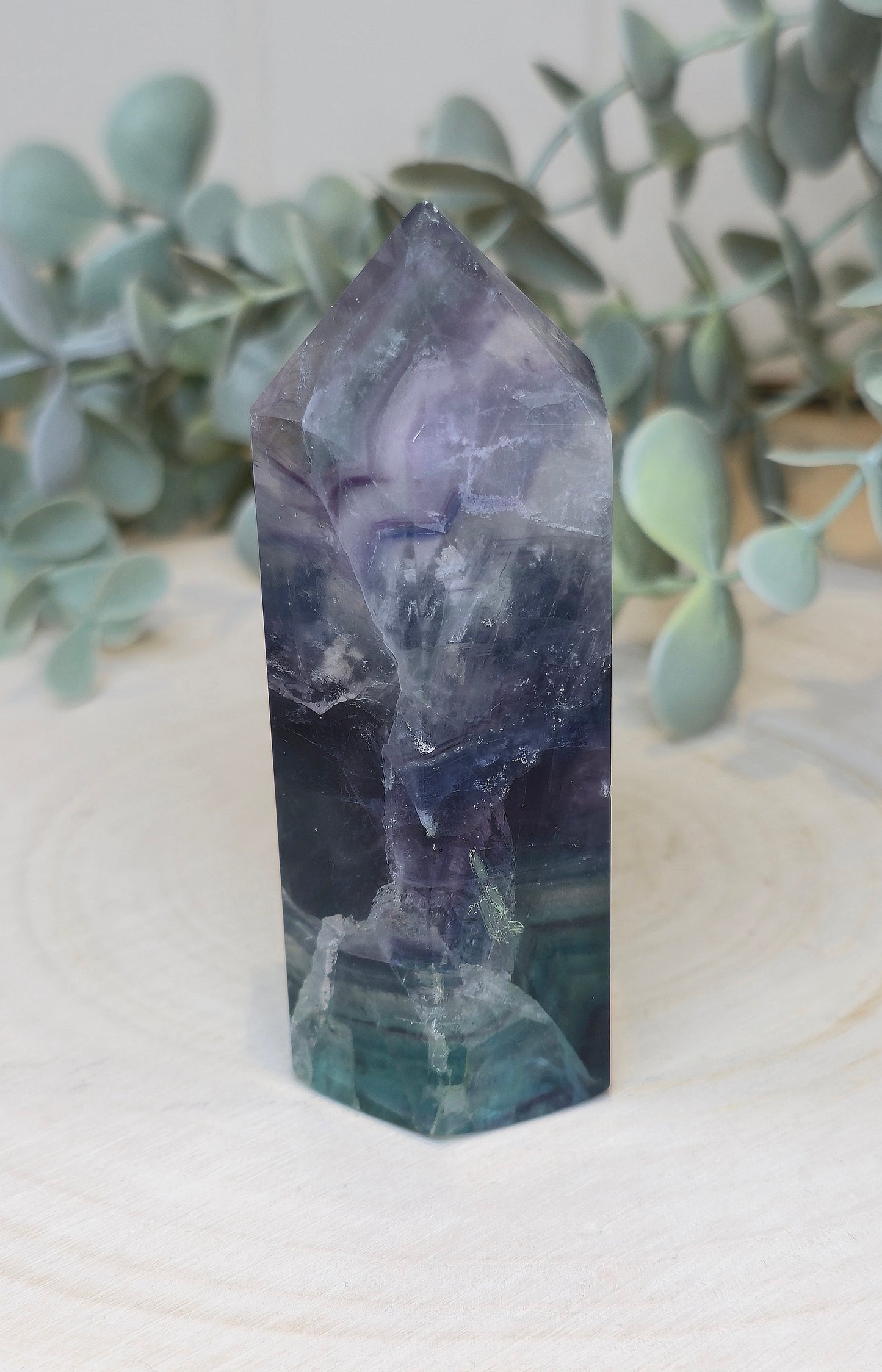 Pointe en Fluorite AA
