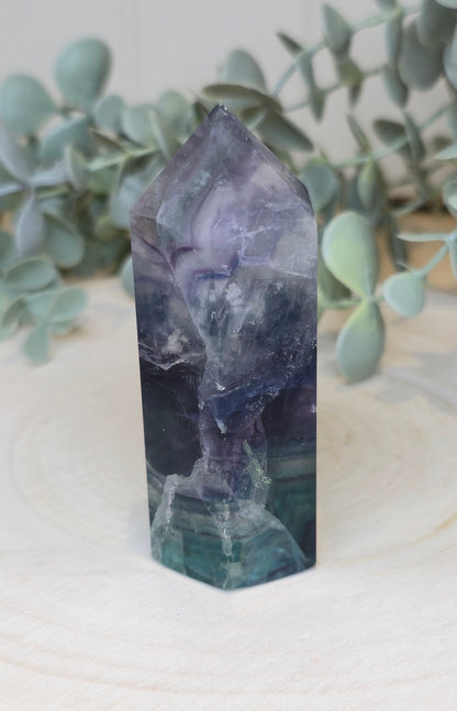 Pointe en Fluorite AA