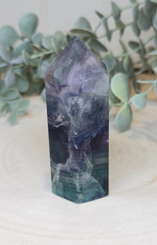 Pointe en Fluorite AA