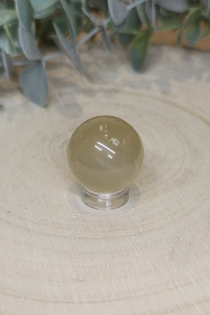Sphère Calcite miel