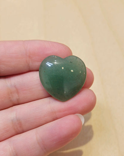 Coeur Aventurine verte