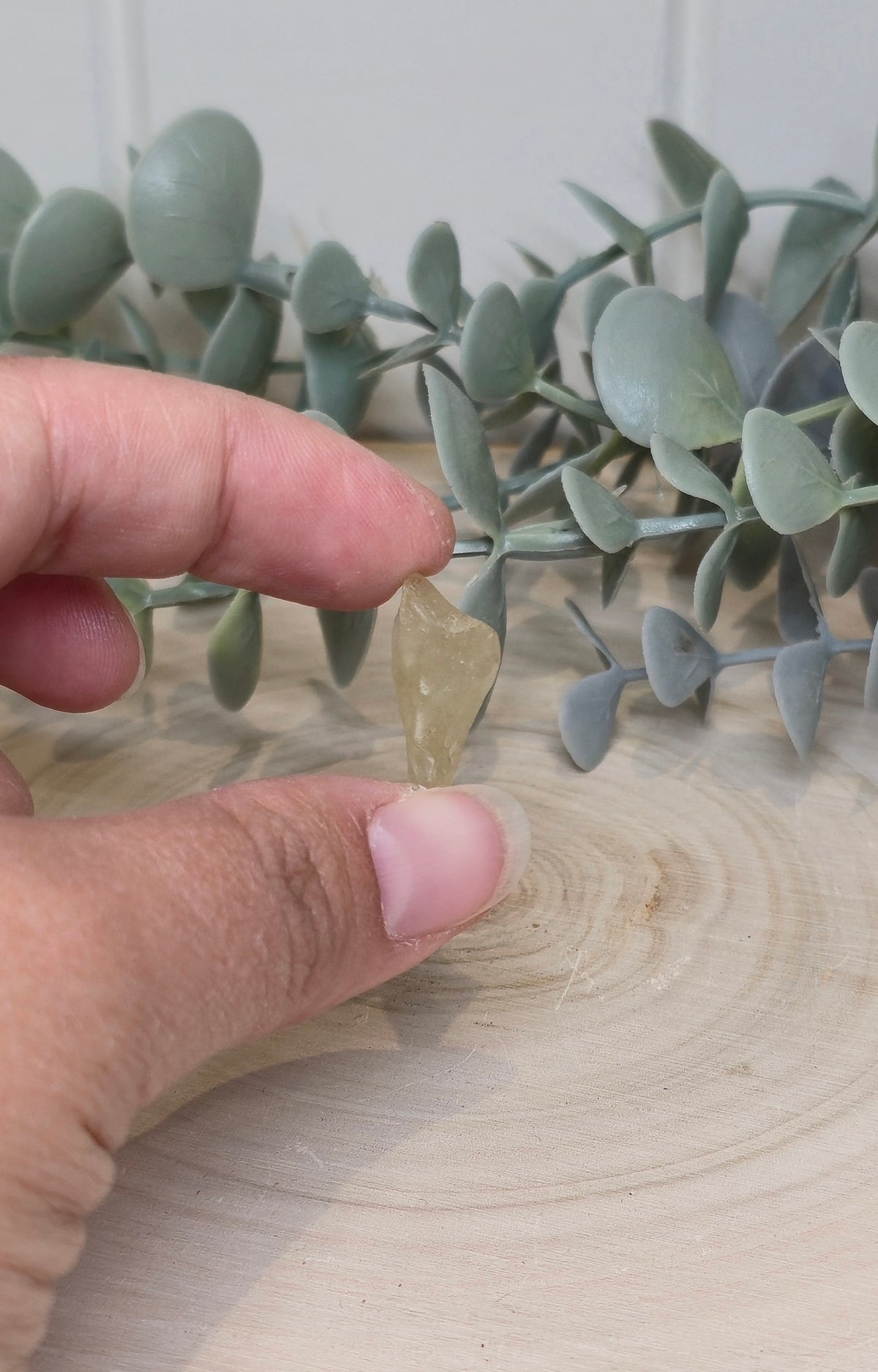 Verre de Libye du Désert du Sahara (Égypte)
