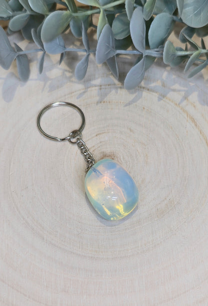 Porte-clé avec Pierre barattée