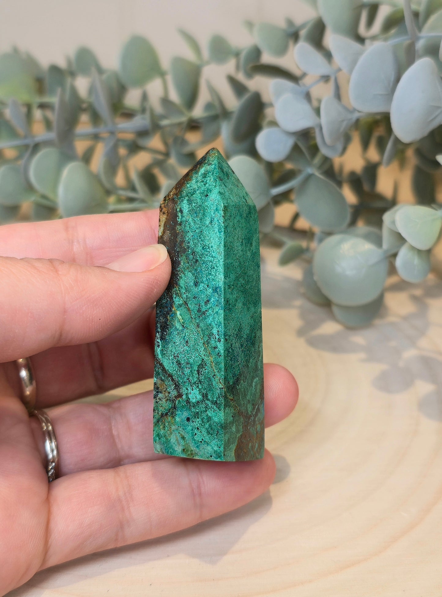 Pointe Azurite Malachite