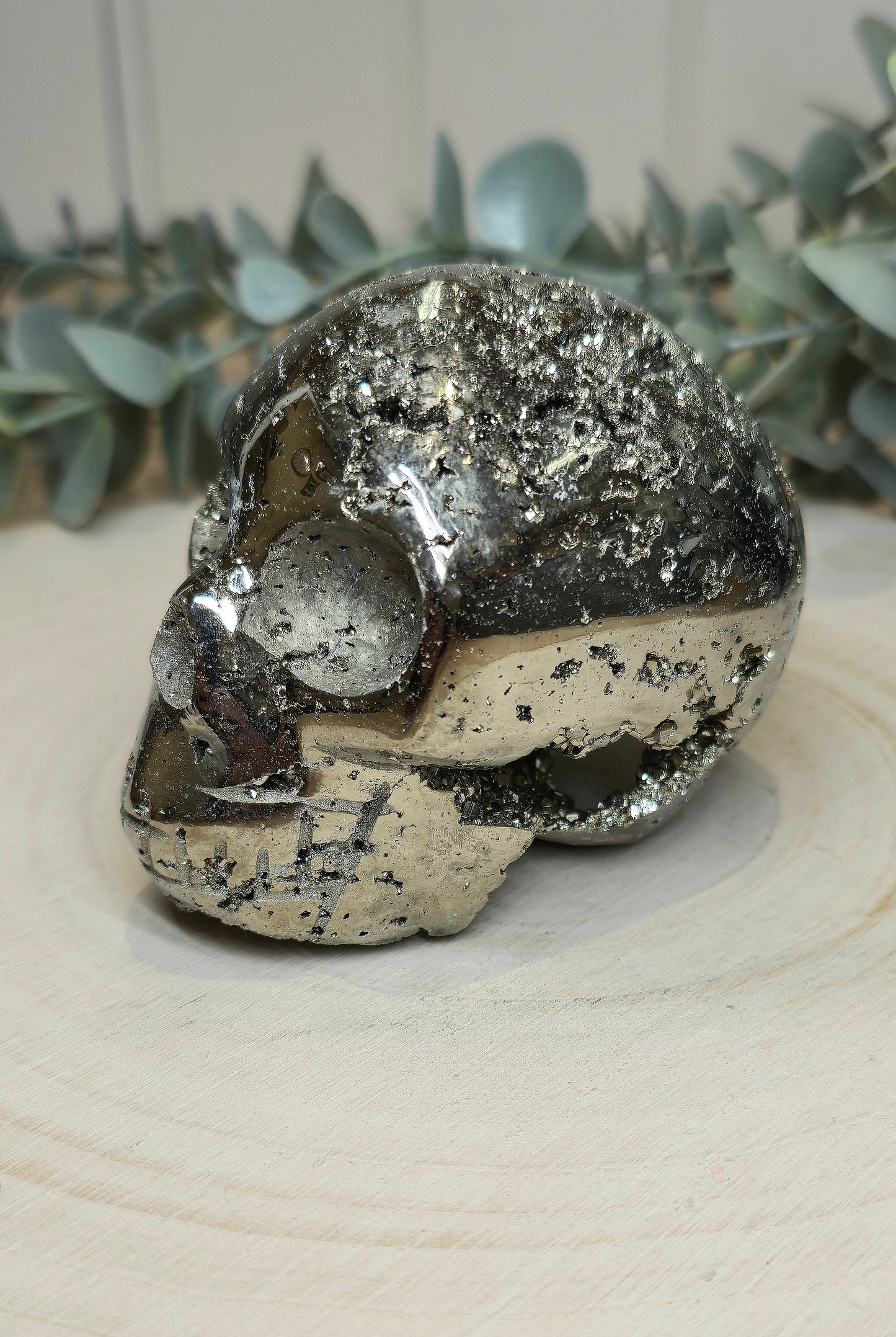 Crâne Pyrite du Pérou