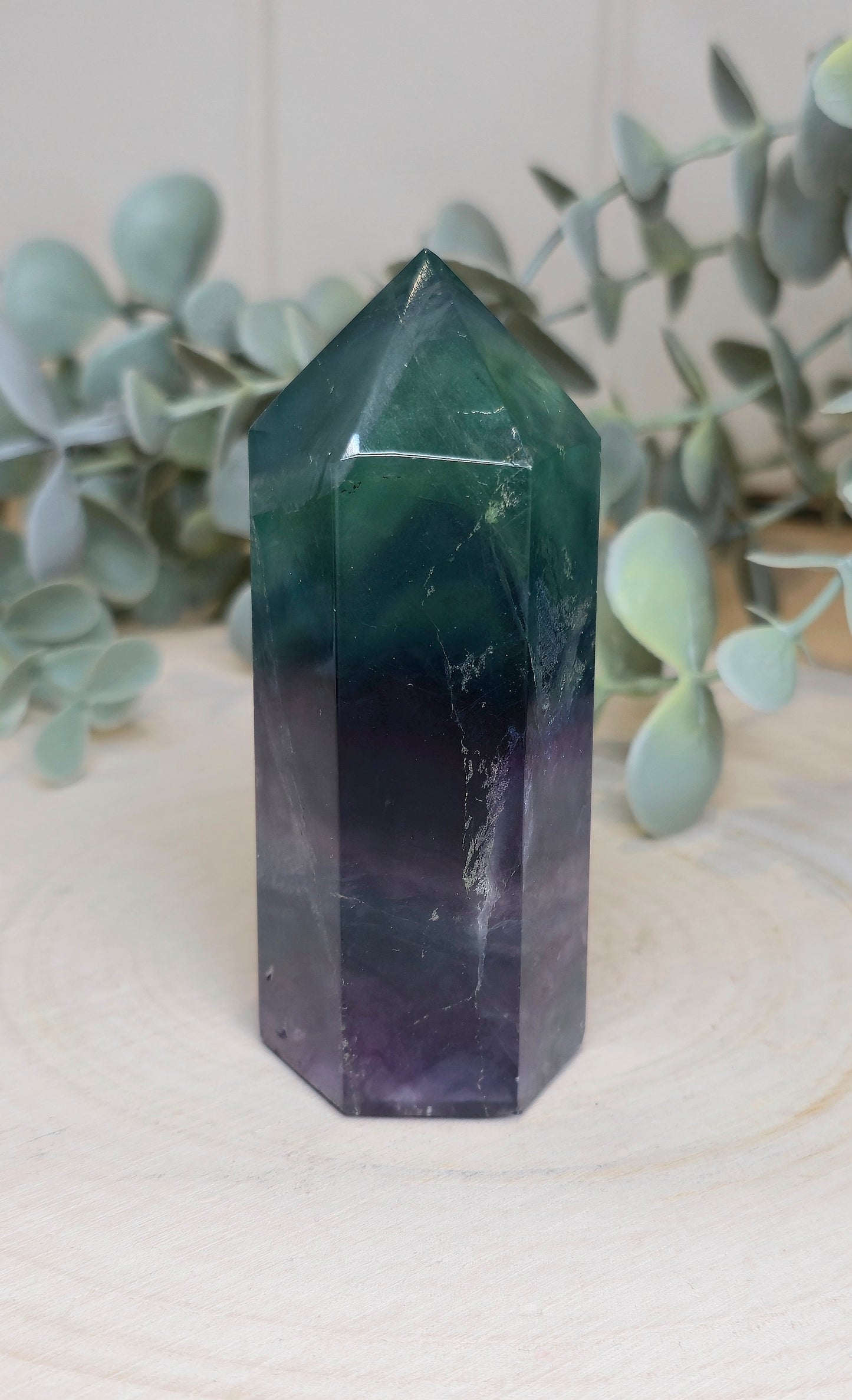 Pointe en Fluorite AA