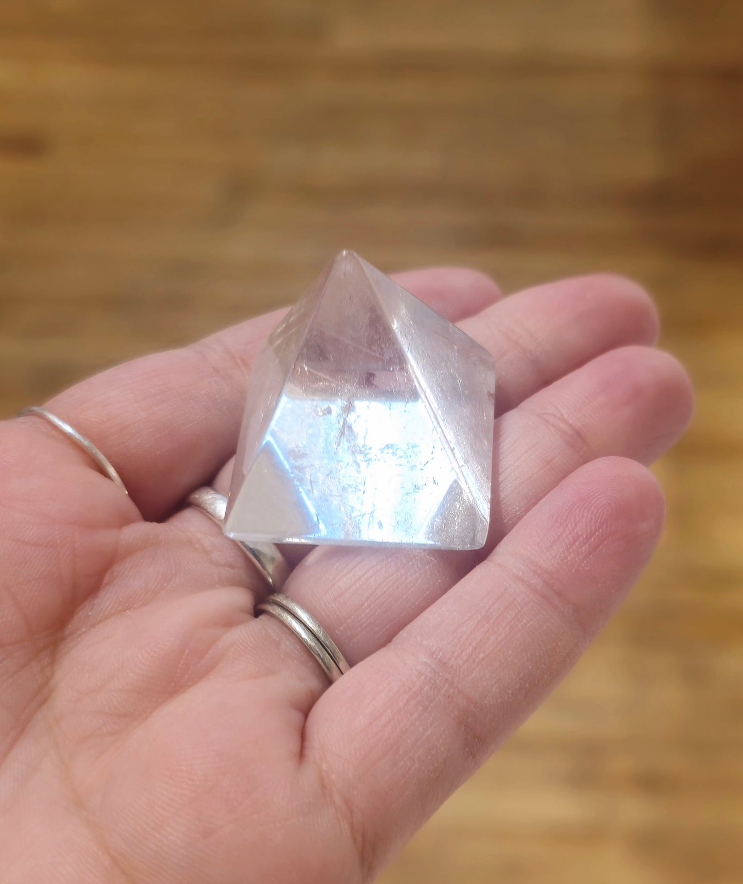 Pyramide Quartz clair