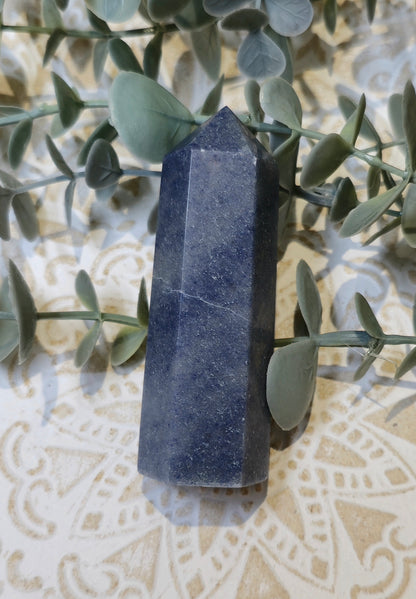Pointe en Aventurine bleue