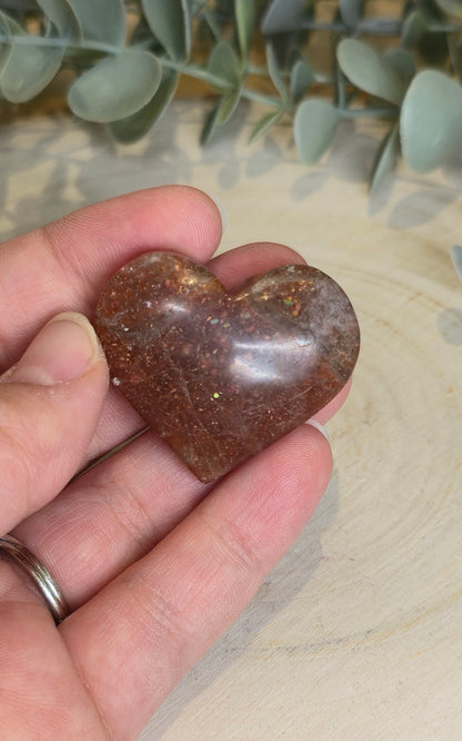 Coeur en Pierre de soleil
