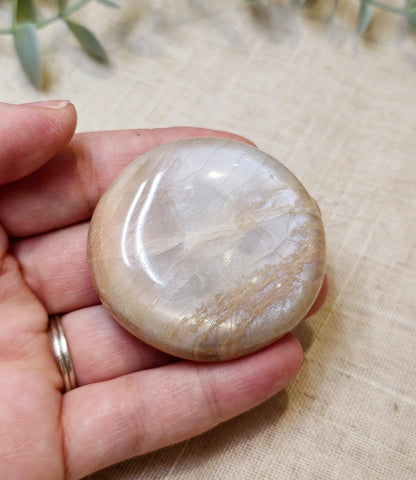 Pierre de paume en Pierre de lune pêche