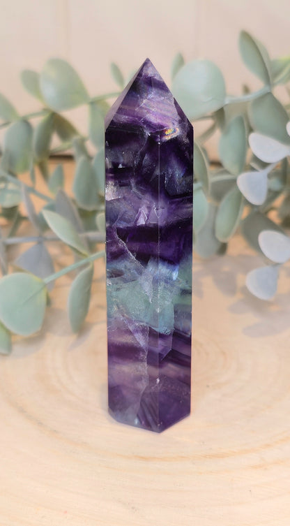 Pointe en Fluorite