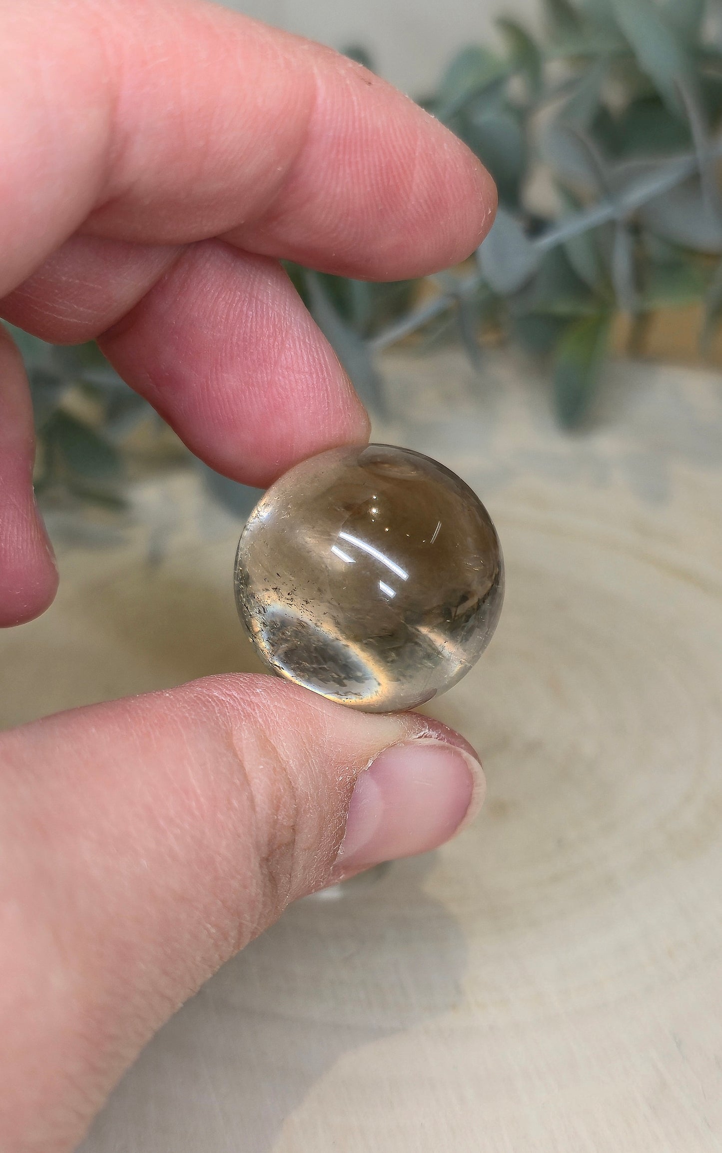 Sphère Quartz fumé