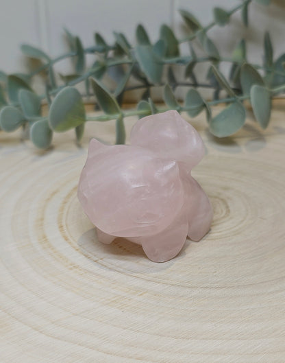 Bulbasaur Quartz rose
