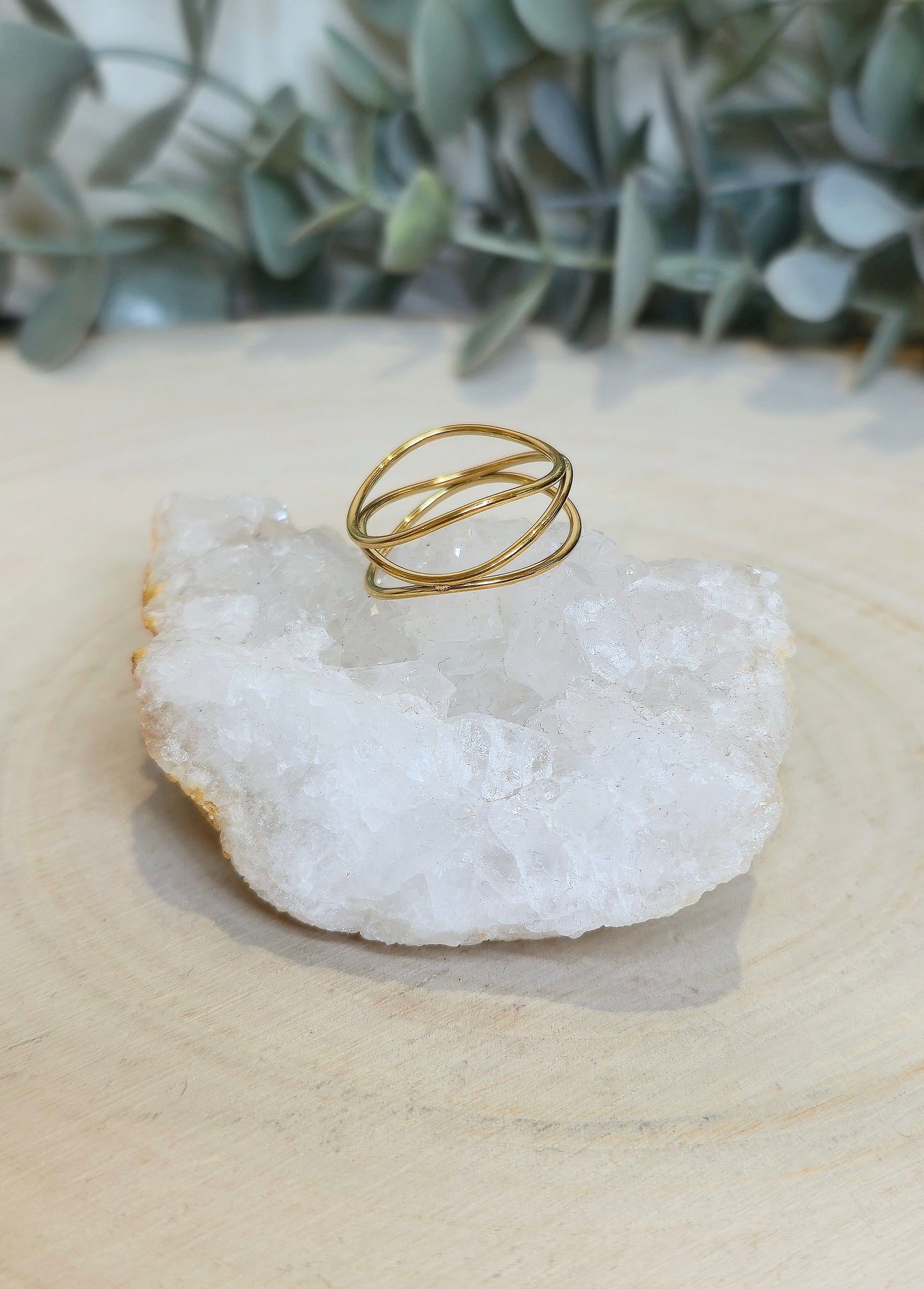 Bague Entrelacée gold