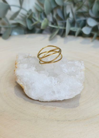 Bague Entrelacée gold