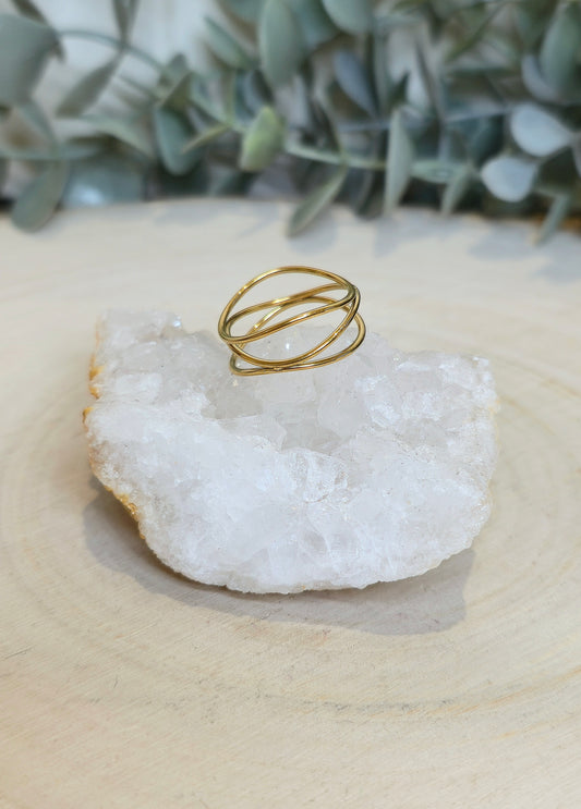 Bague Entrelacée gold