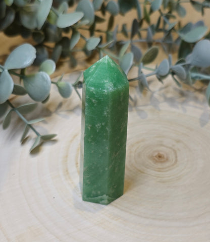 Pointe en Aventurine verte