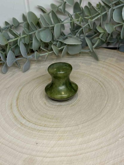 Champignon massage Jade vert