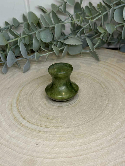 Champignon massage Jade vert