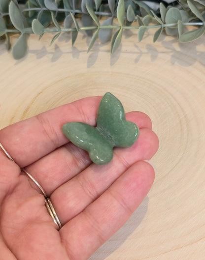 Papillon Aventurine verte