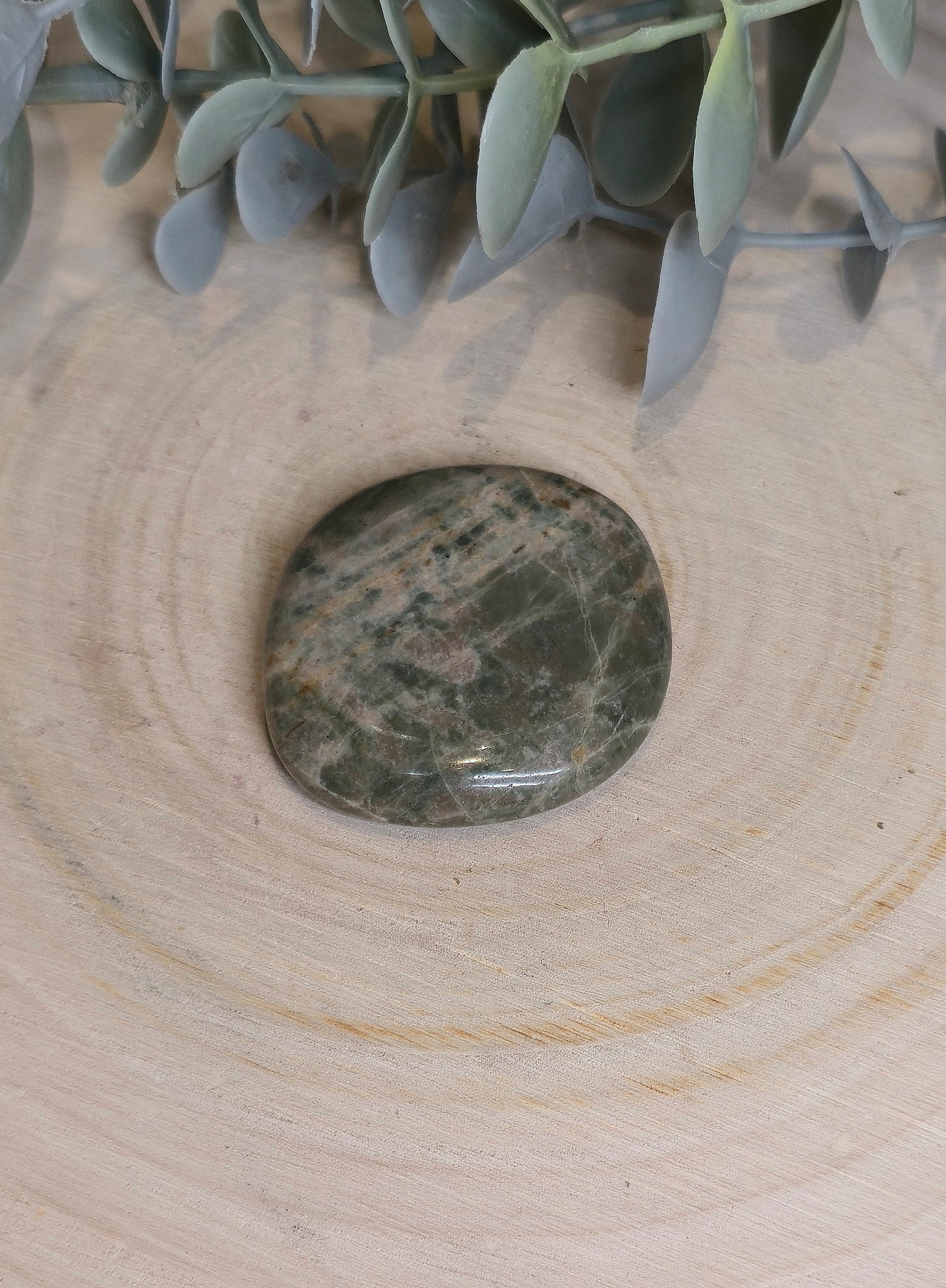 Pierre de paume mince Chlorite