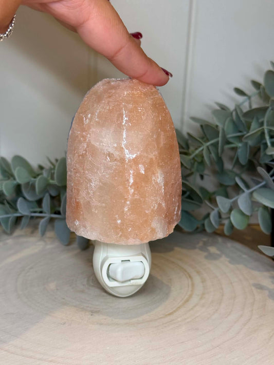 Veilleuse de sel d'Himalaya