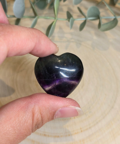 Coeur en Fluorite