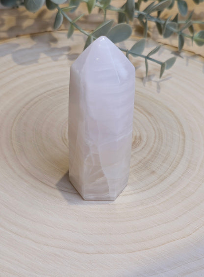 Pointe en Calcite rose