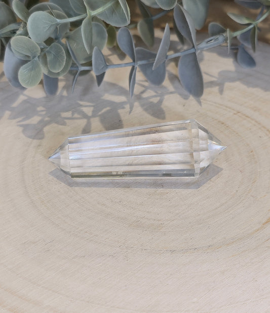 Pointe double en Quartz clair extra (Vogel)