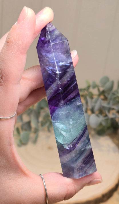 Pointe en Fluorite