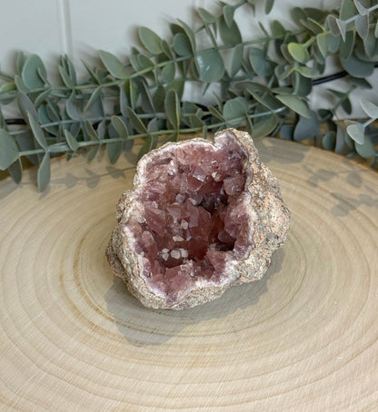 Amas géode d’Améthyste rose