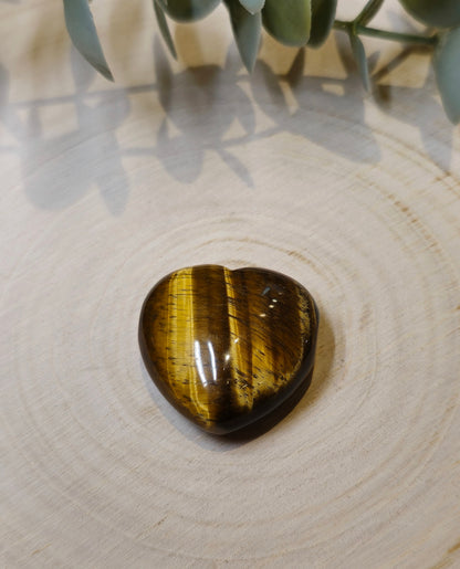 Coeur en Oeil de tigre