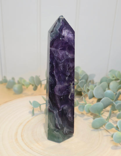 Pointe en Fluorite