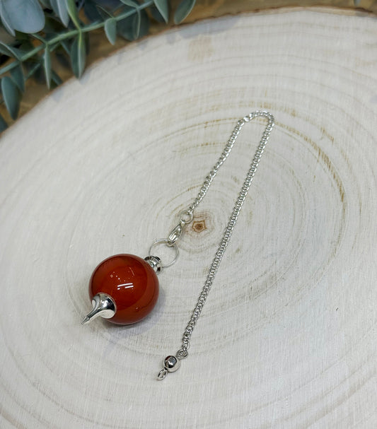 Pendule Sephoroton en Jaspe rouge