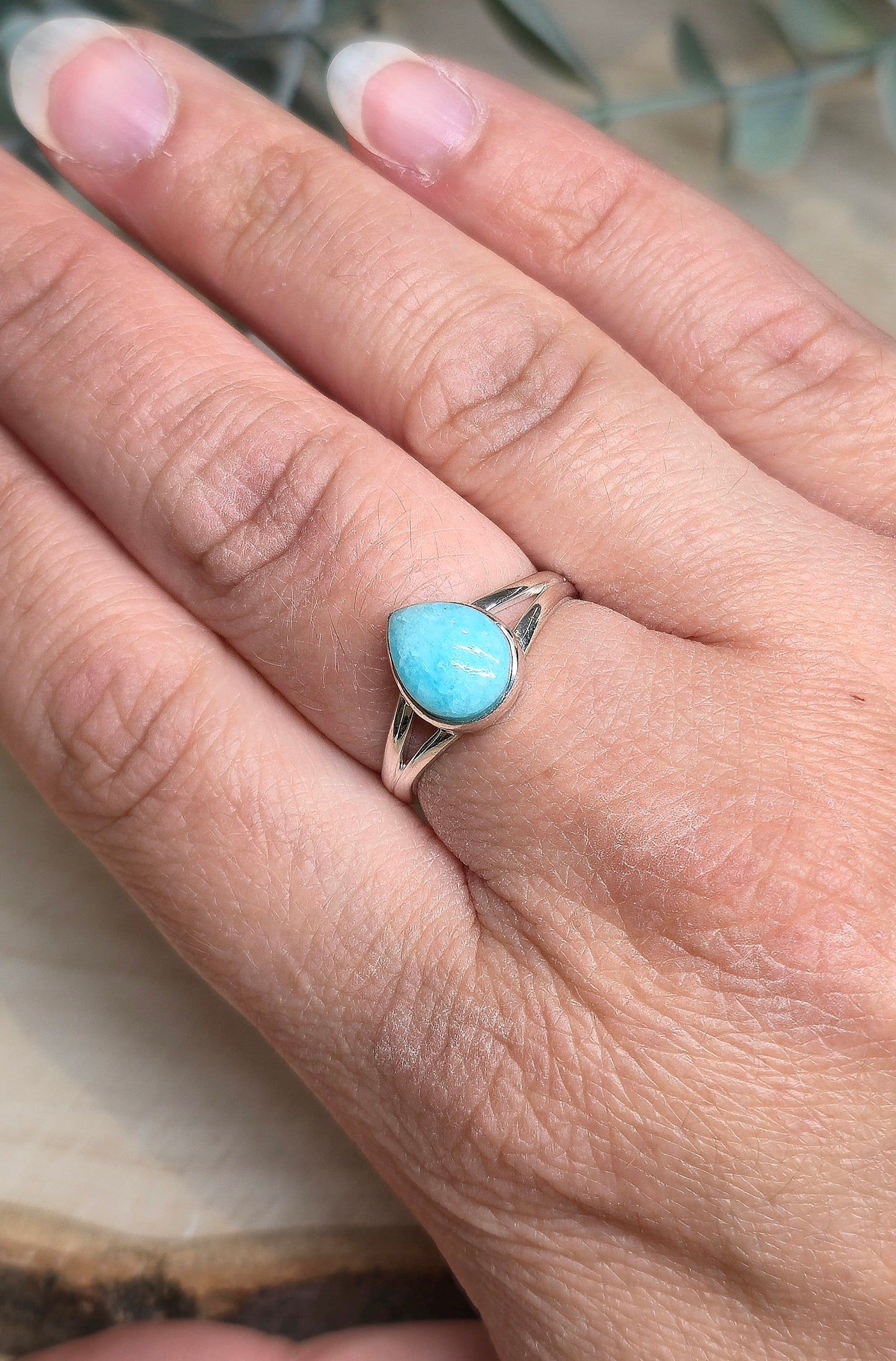 Bague Amazonite