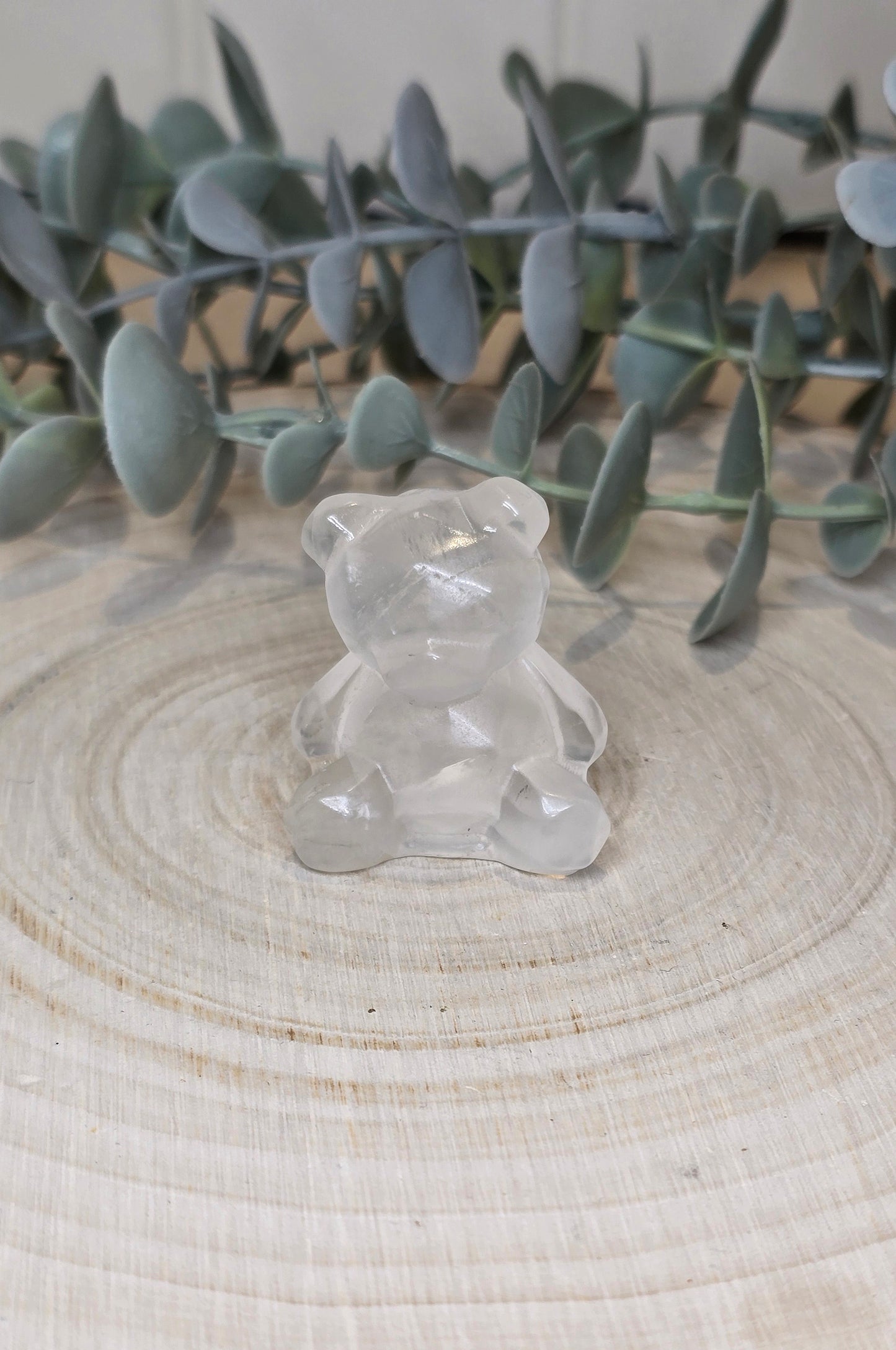 Ourson en Quartz clair