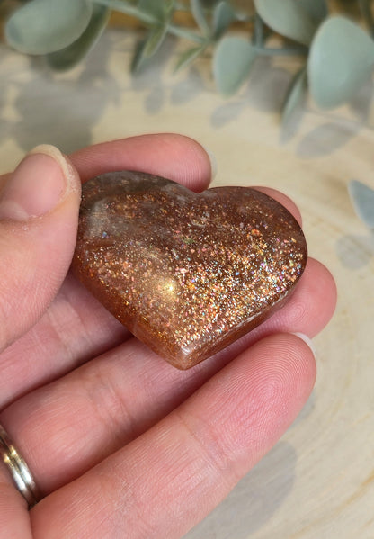 Coeur en Pierre de soleil