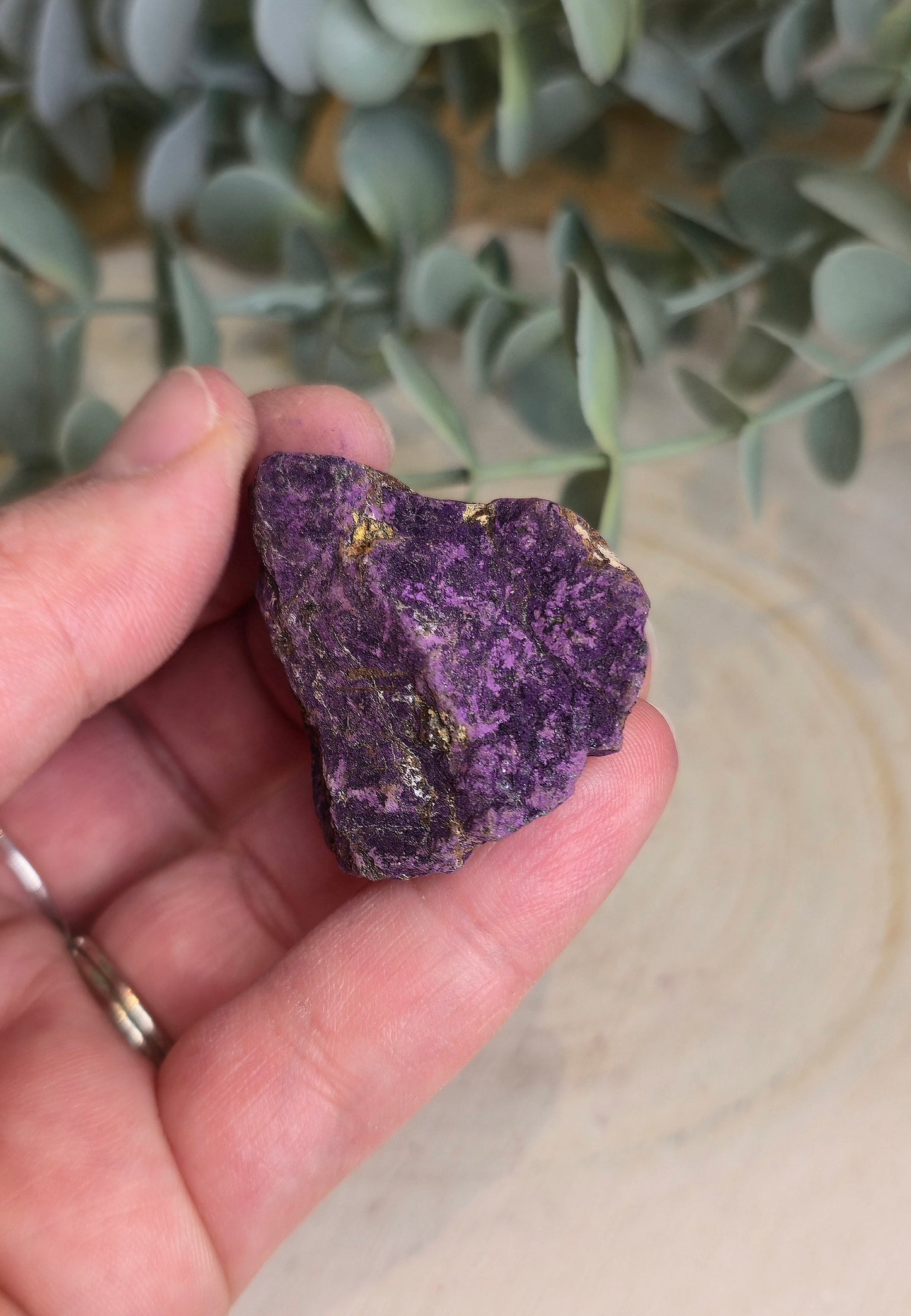 Purpurite brute du Brésil