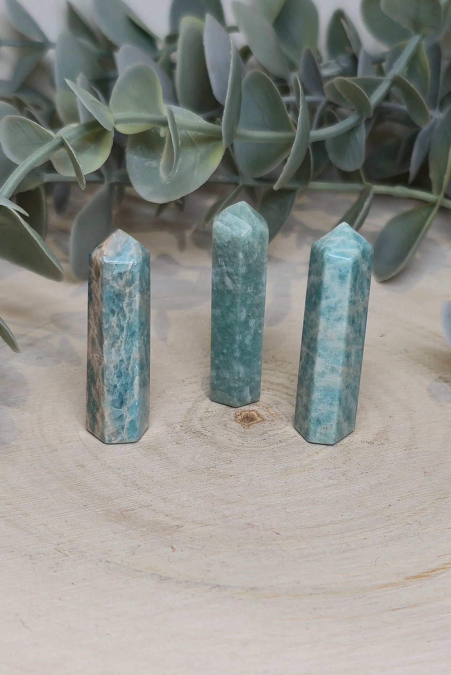 Petite Pointe en Amazonite