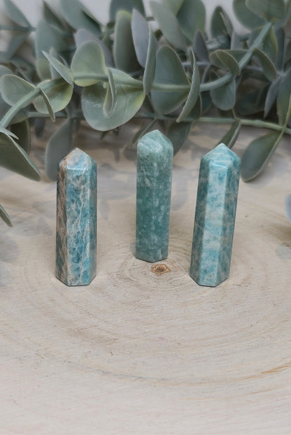 Petite Pointe en Amazonite