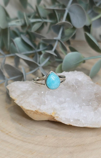 Bague Amazonite