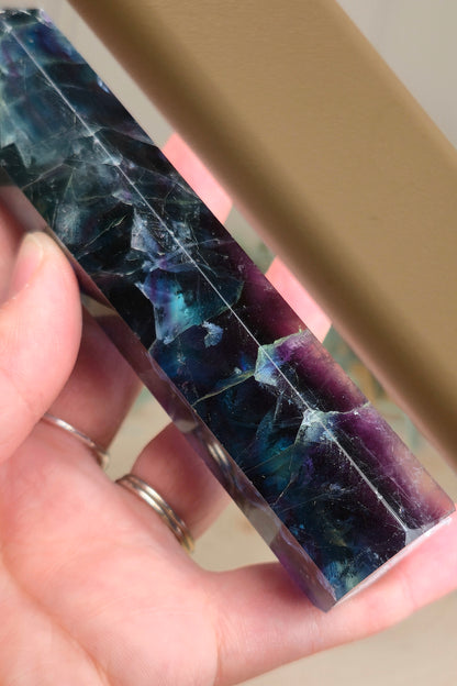 Pointe en Fluorite AA