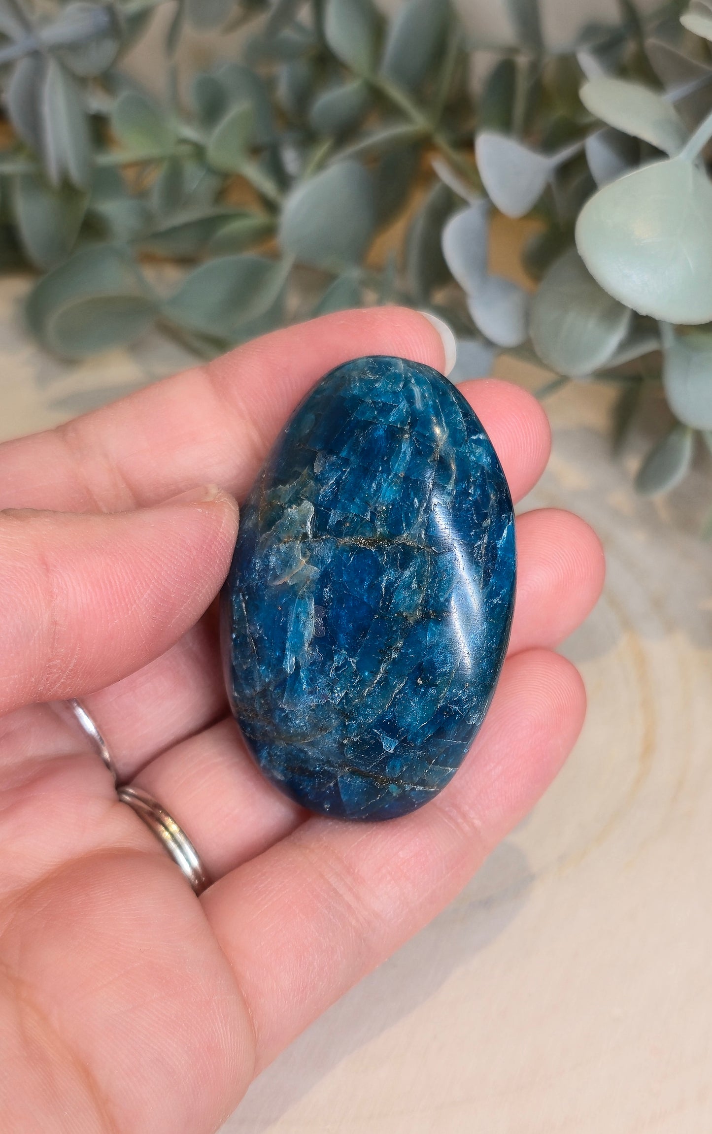 Pierre de paume en Apatite